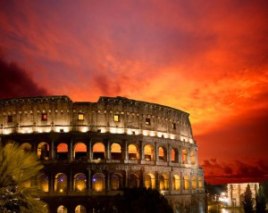 Coliseo-romano-en-Roma-Italia